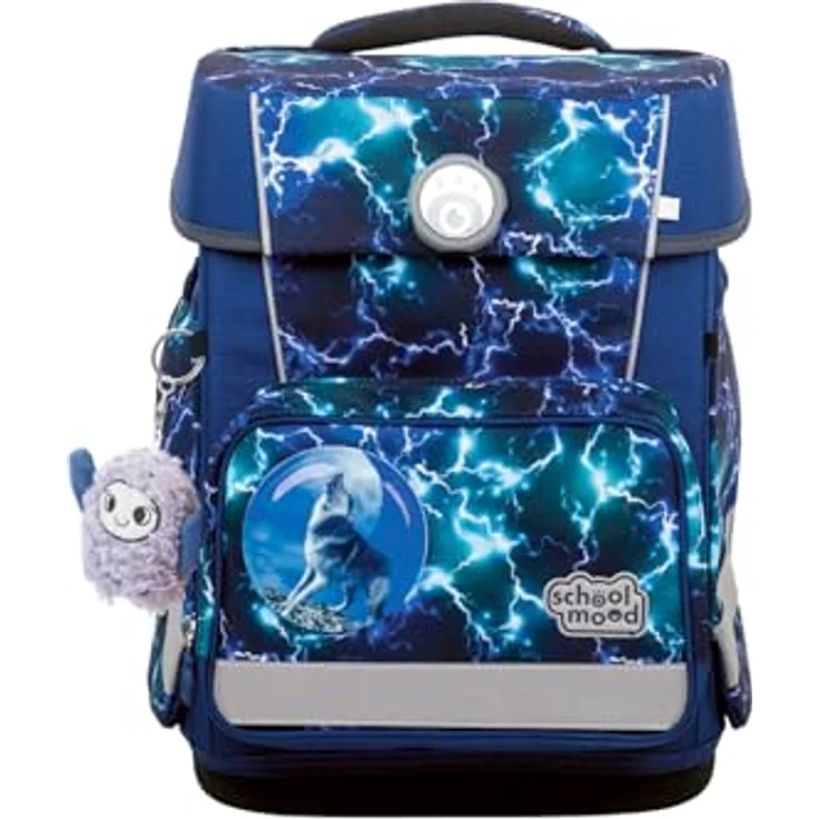 SCHOOL-MOOD® Schulranzen Champion Maxx Pro, Farbe Felix, ergonomischer Schulrucksack mit großzügigem Stauraum – Bild 2