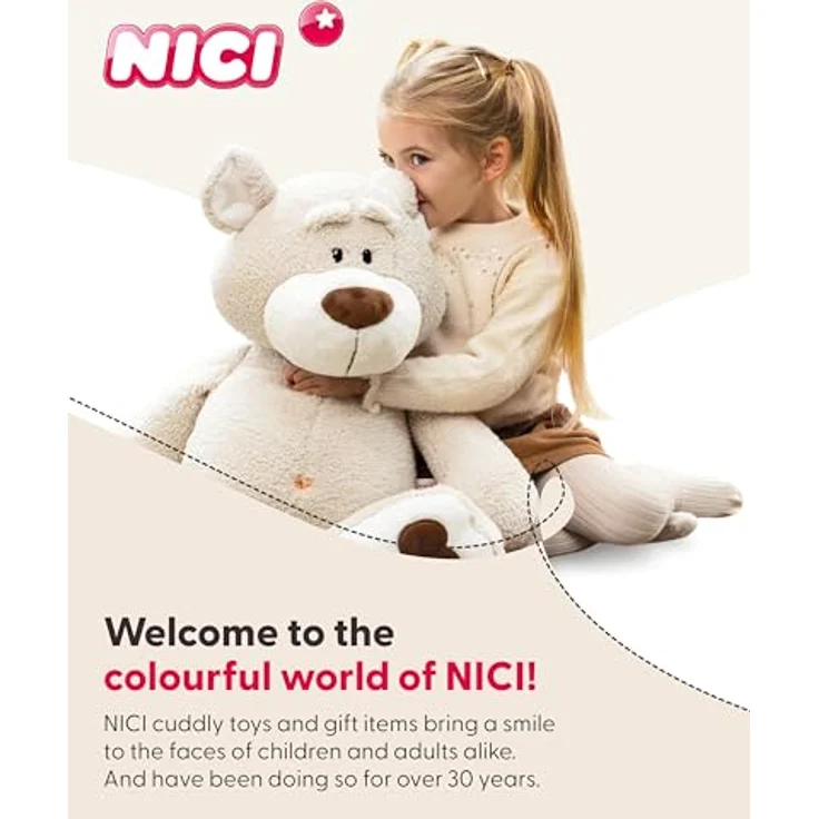 NICI Kinderrucksack rosa 2 in 1 mit Kuscheltier Waschbär 25cm - Weicher Rückenbereich & verstellbare Gurte – Bild 6