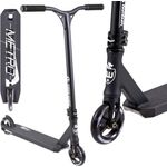 Longway Scooters Stuntscooter Longway Metro 2K19 Stunt-Scooter H=79cm Schwarz, Aluminium 6061, 110mm Rollendurchmesser, ABEC-9 Kugellager