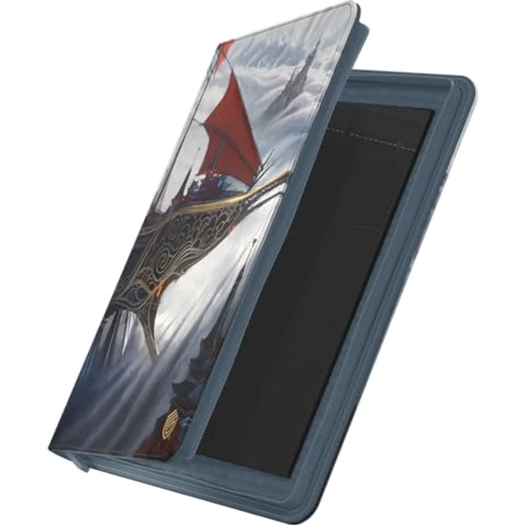 Ultimate Guard Zipfolio 360 Xenoskin für Magic: The Gathering "Tarkir: Dragonstorm" - Mystic Monastery, mit sauer- und PVC-freien Taschenseiten, geeignet für Karten mit Doppelhülle, widerstandsfähiges Material mit Reißverschluss – Bild 4