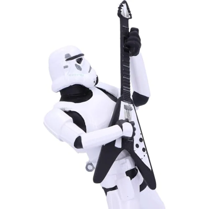 Nemesis Now Stormtrooper Figur Rock On! 18 cm, handbemalt aus Polyresin mit E-Gitarre – Bild 6