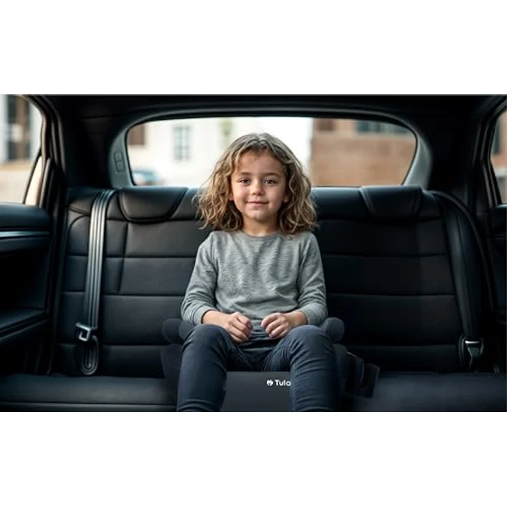 Tulano Cabby 35 Graphite, Kindersitz mit ECE R129/i-Size Norm, ISOFIX und abnehmbarer Polsterung – Bild 2