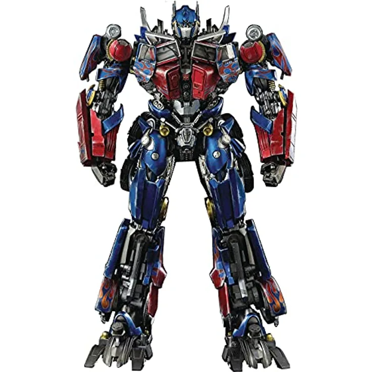 threezero Transformers ROTF Optimus Prime Deluxe Scale Figur, voll beweglich, Netz-Design