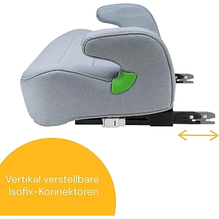 Osann Junior Isofix i-Size, Kindersitzerhöhung ab 126 cm, komfortable Sitzerhöhung mit Armlehnen, waschbare Bezug für Kinder von 7 bis 12 Jahren – Bild 6