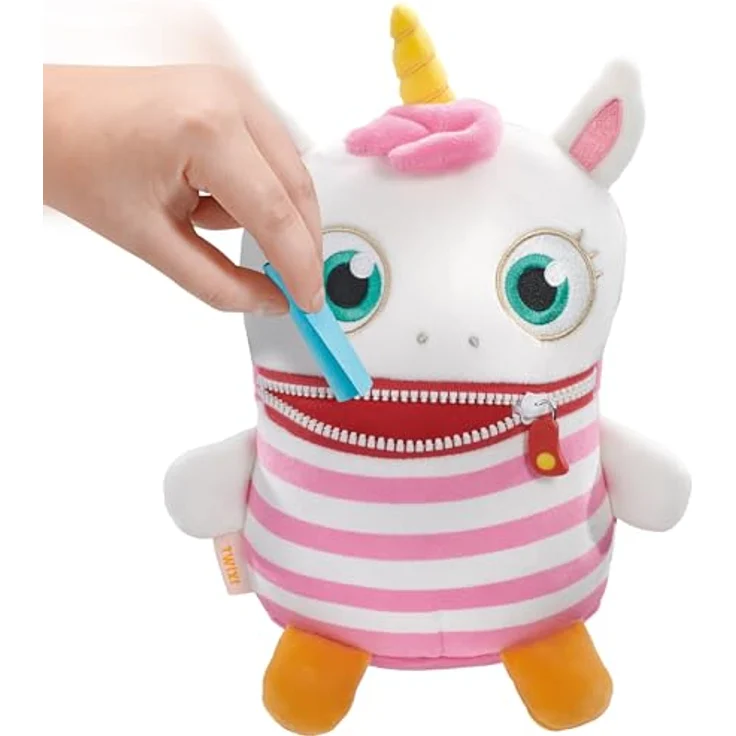 Schmidt Spiele 42663 Sorgenfresser, Twixi, 26 cm, Edition Boogie Woogies, Plüschfigur, Hochwertiger Plüsch in 3D-Look, handwaschbar, ab 0 Jahren – Bild 5
