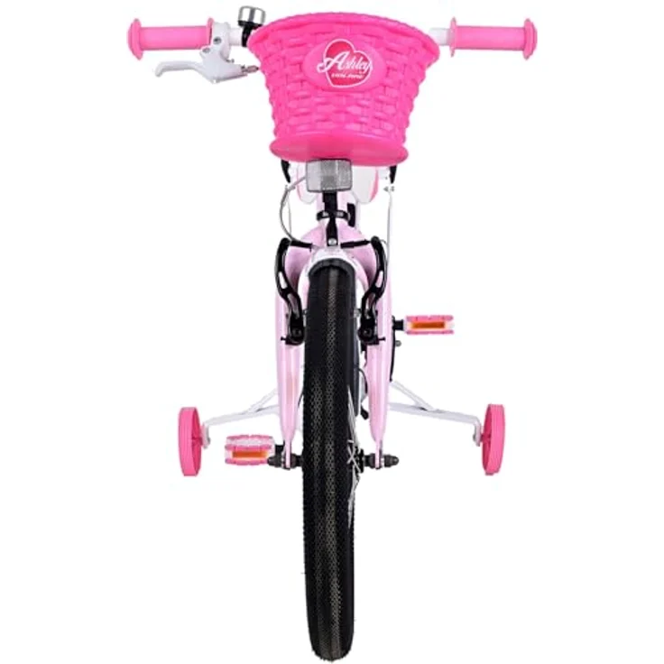 Volare Kinderfahrrad Ashley 18 Zoll in Rosa, mit Handbremse und Rücktrittbremse – Bild 6