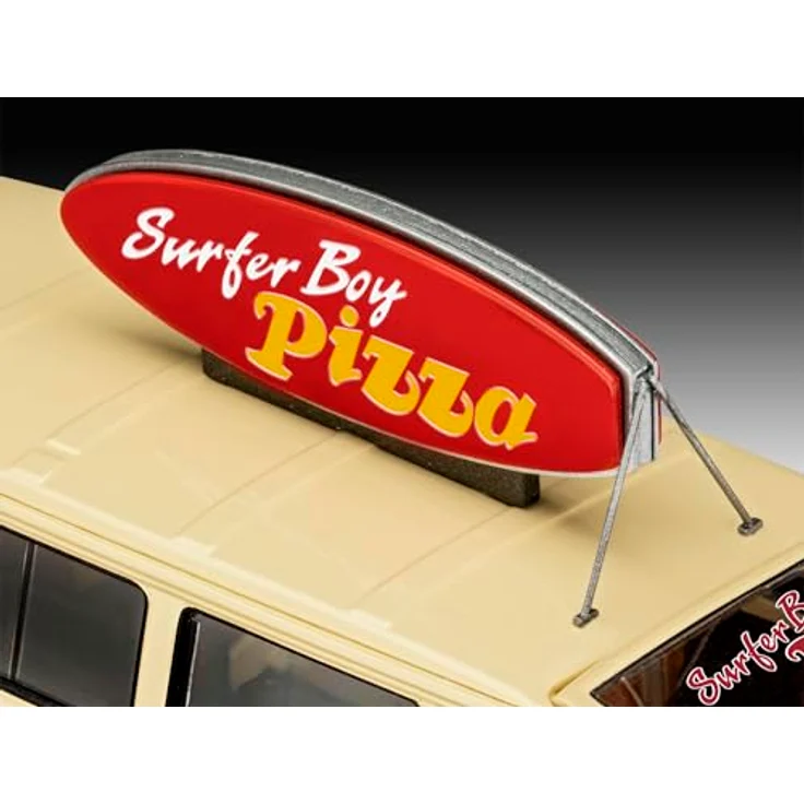Revell® Modellbausatz Stranger Things, Argyle’s VW Bus T3 Bulli Surfer Boy, Maßstab 1:25, 84 Teile, Made in Europe – Bild 7