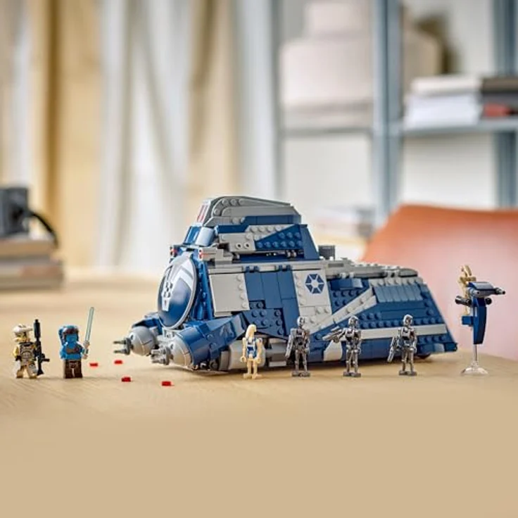 LEGO Star Wars 75435, MTT der Separatisten mit 976 Teilen, für Fans ab 9 Jahren, Maße 29x13x15 cm, Farbgestaltung Felucia – Bild 6