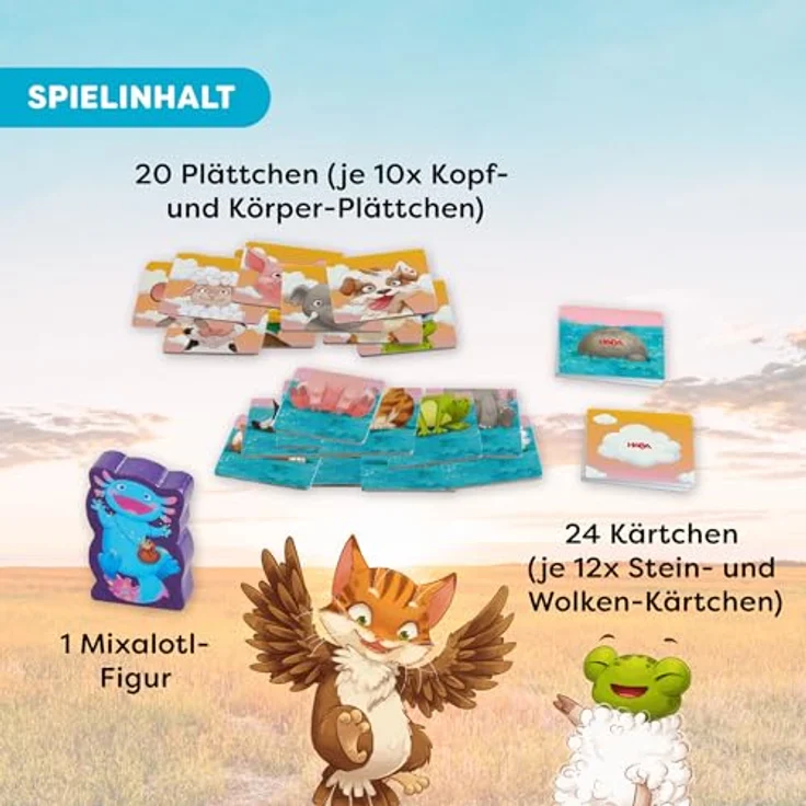 Haba Mixalotl_DE 2, Brettspiel für schnelle Reaktion und Geräuschspaß für Kinder – Bild 7