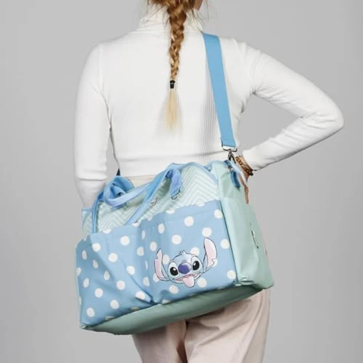 Karactermania Wickeltasche Disney Lilo & Stitch, flüssigkeitsabweisend, mit 5 Innenfächern und verstellbarem Schultergurt – Bild 7