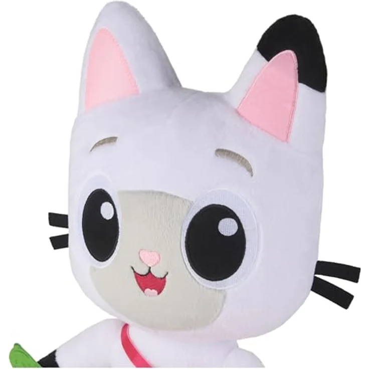 Gabby's Dollhouse interaktiver Plüsch Panda Pfötchen, 33cm mit 4 Zubehörteilen und Umhängetasche, für Kinder ab 3 Jahren – Bild 5