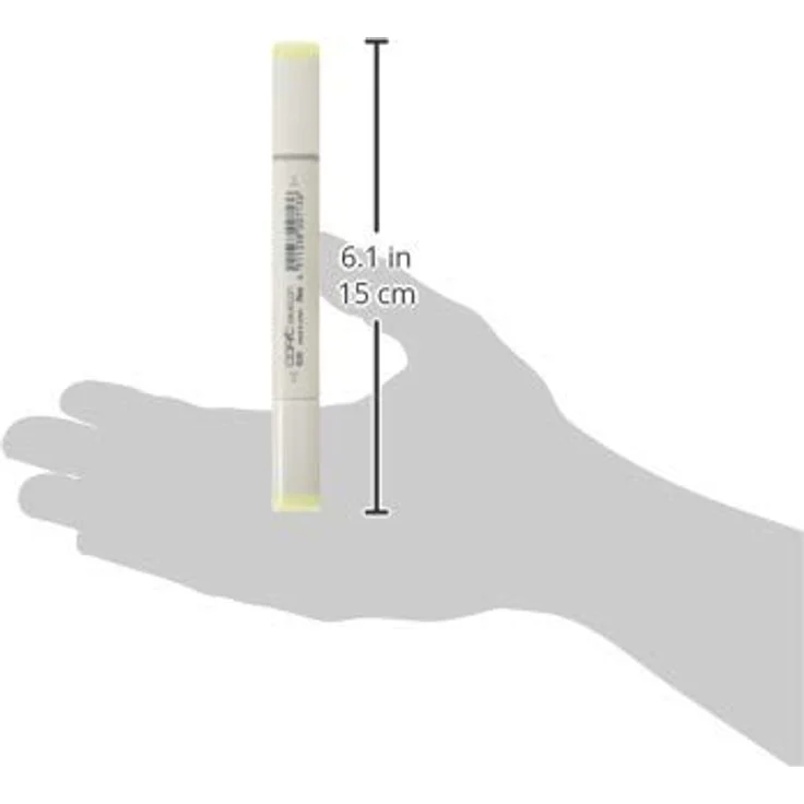 Copic Sketch Marker Typ G - 20, Wax White, professioneller Pinselmarker mit Super-Brush- und Medium-Broad-Spitze, schnelltrocknend – Bild 3