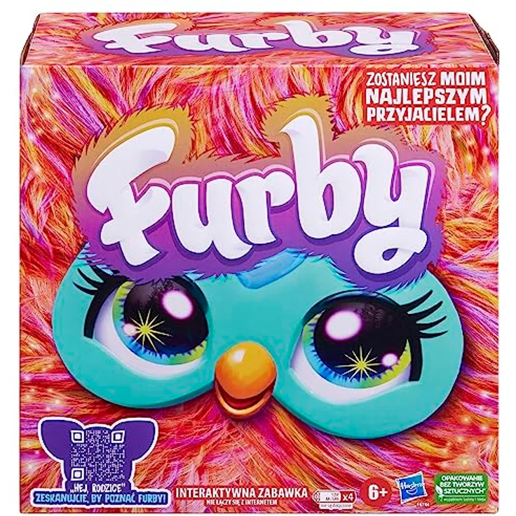 Furby Hasbro F6744 Plüschtier, Mehrfarbig Interaktives Maskottchen – Bild 2