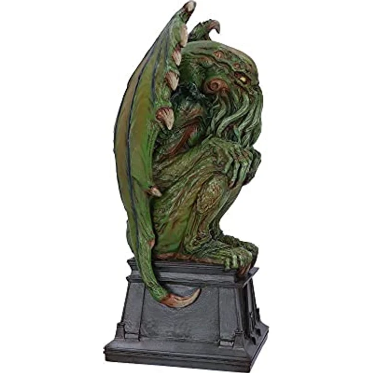 Nemesis Now Cthulhu, Sammelfigur aus Harz, handbemalt, smaragdgrün, mit Sockel – Bild 6