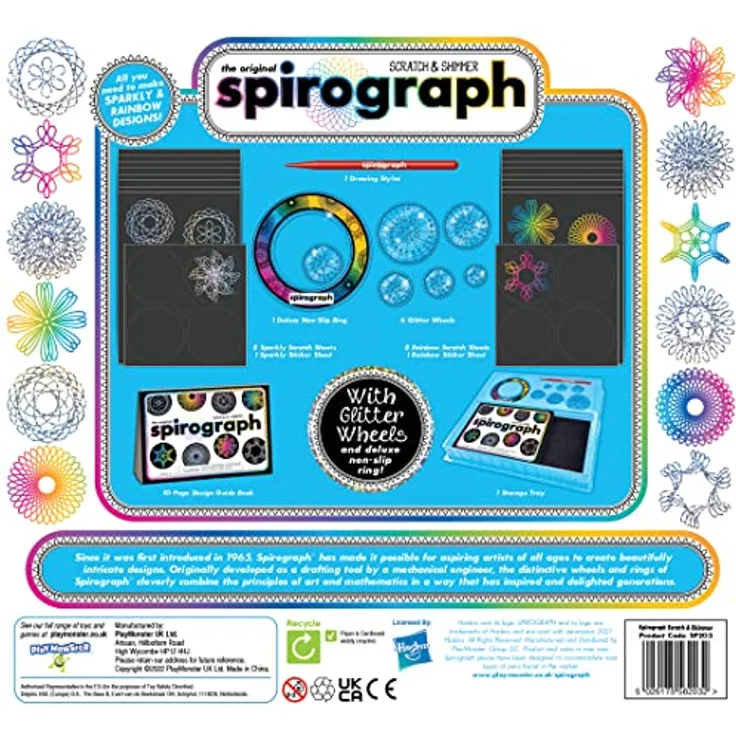 Diverse Verläge Spirograph Scratch & Shimmer – Bild 6