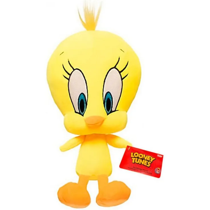 Tinisu Plüschfigur Looney Tunes Tweety Kuscheltier - 28 cm Plüschtier Stofftier