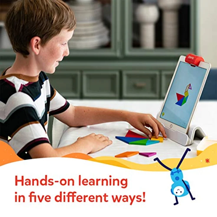 Osmo - Genius Starter Kit for iPad - 5 Educational Learning Games - Ages 6-10 - Math, Spelling, Creativity & More - STEM Toy (Osmo iPad Base Included) – Bild 4