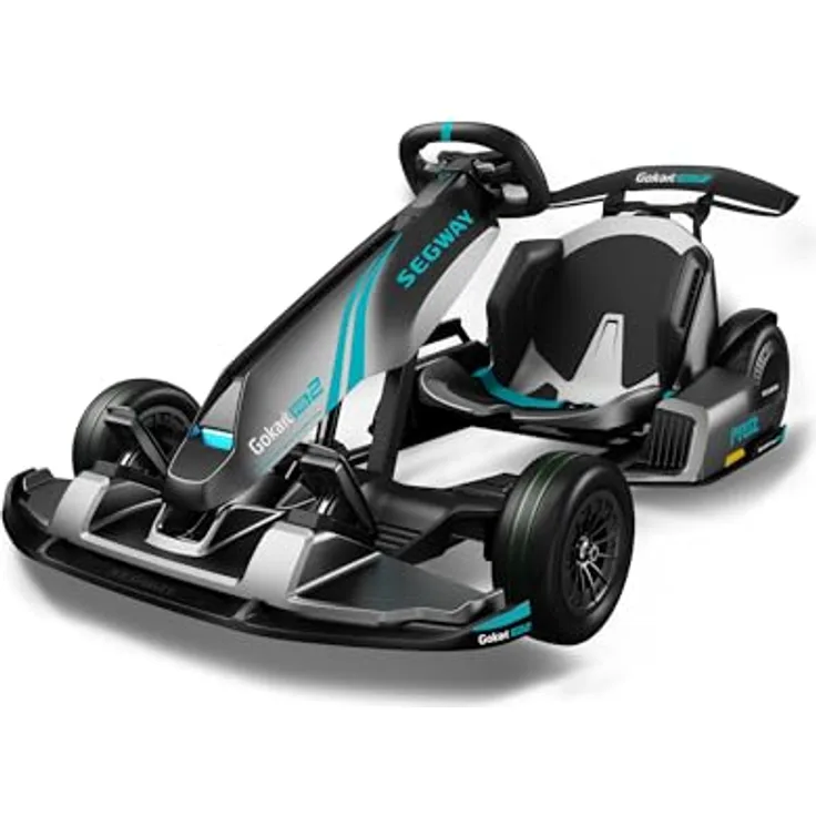 Segway-Ninebot GoKart PRO 2, High-Performance Gokart mit Driftassistenzsystem und einstellbarem Fahrgestell für Fahrer von 130 cm bis 190 cm