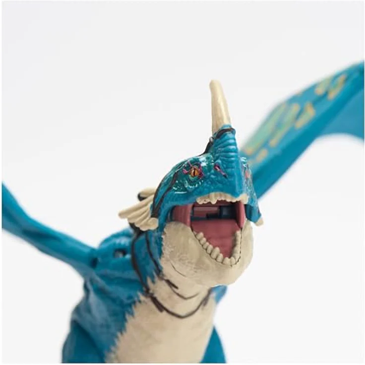 DreamWorks Dragons How to Train Your Dragon, Wikinger und Drachen Actionfiguren-Set, Sturmpfeil (24 cm) & Astrid (7 cm) mit beweglichen Teilen, Spielzeug für Kinder ab 4 Jahren – Bild 4