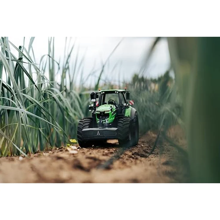 Carson Deutz-Fahr Traktor 8280 TTV, 1:16 RC-Modell mit 2,4 GHz Fernsteuerung, LED-Frontbeleuchtung und 90 Minuten Betriebsdauer – Bild 6