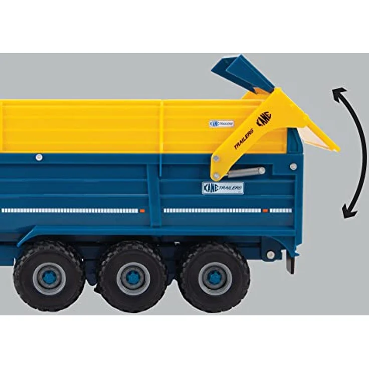 Britains Kane dreiachsiger Silageanhänger, Bauernhofspielzeug für Kinder, Traktorspielzeug zum Sammeln, kompatibel mit Bauernhoftieren und Spielzeug im Maßstab 1:32, für Sammler & Kinder ab 3 Jahren – Bild 5