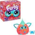 Hasbro Plüschfigur Furby, orange - Interaktives Spielzeug mit 5 Modi und über 600 Sätzen