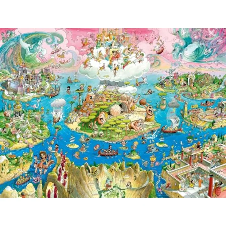 Heye Odyssey Puzzle, 1500 Teile mit hochwertiger Qualität und einzigartigem Motiv von Hugo Prades, 50 x 70 cm – Bild 3
