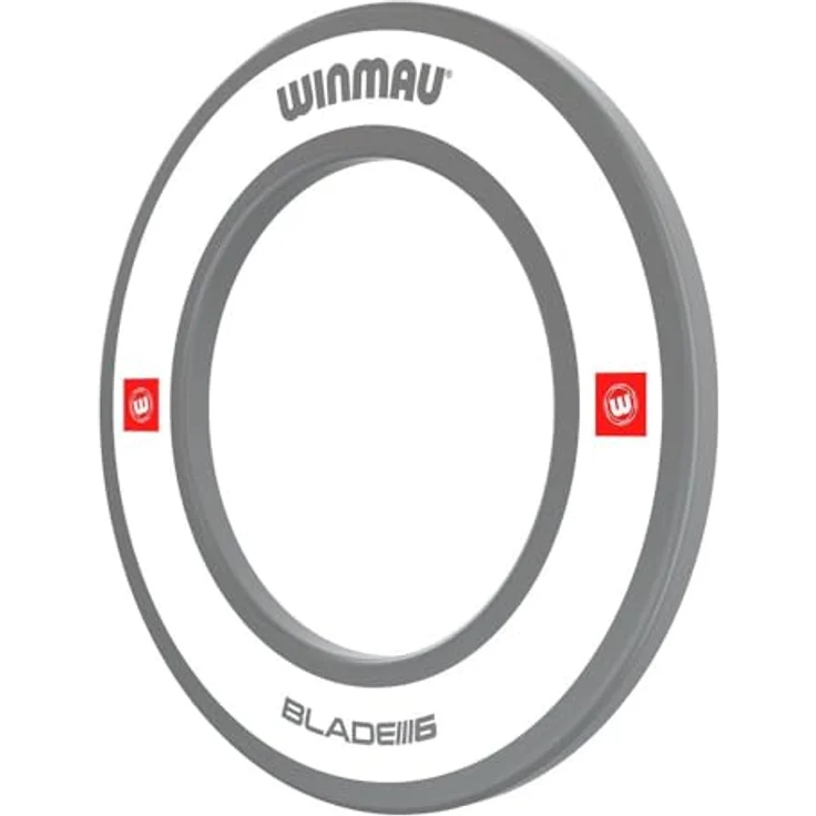 Winmau Catchring Pro-Line 1.0, Auffangring für Dartspiele, weiß, Durchmesser ca. 68 cm, kompatibel mit allen Winmau Sisal-Dartboards – Bild 5