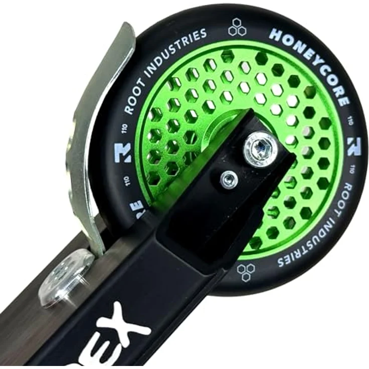 Root Industries Honeycore Stunt-Scooter Rolle 110mm Grün/PU Schwarz, Leichtgewichtige Wabenstruktur – Bild 4