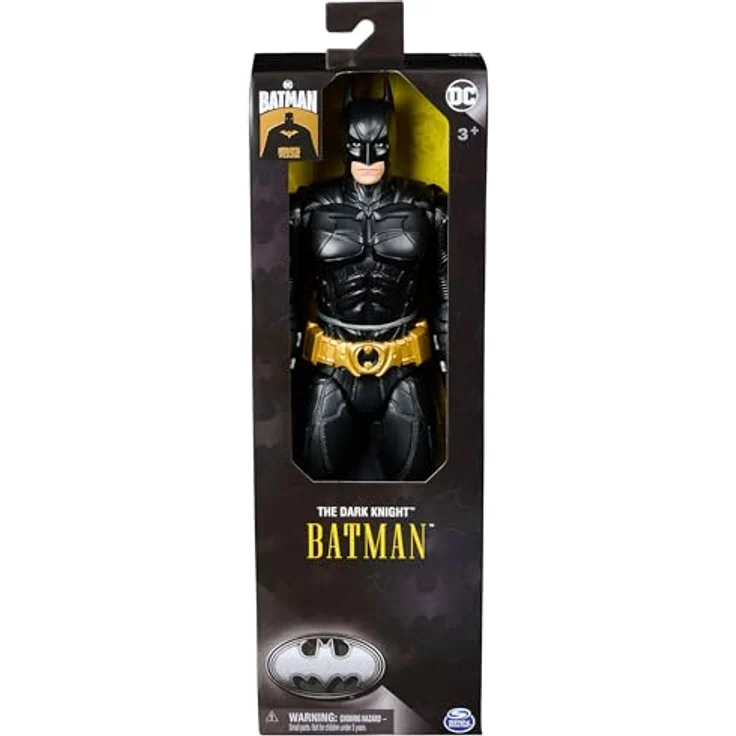 DC Comics The Dark Knight - Batman Actionfigur, 30 cm mit authentischem Stoffumhang und 11 Bewegungspunkten, für Sammler und Kinder ab 3 Jahren – Bild 2