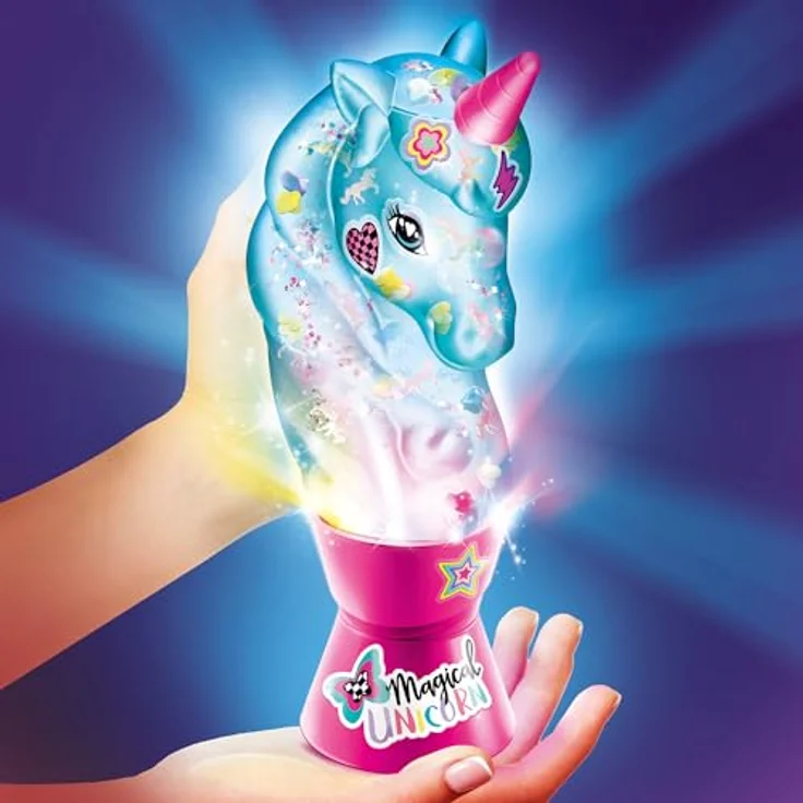 Style 4 Ever Gør-Det-Selv Enhjørningelavalampe, Experimentierkasten zur kreativen Gestaltung einer mehrfarbigen Einhorn-Lava-Lampe für Kinder ab 8 Jahren – Bild 7