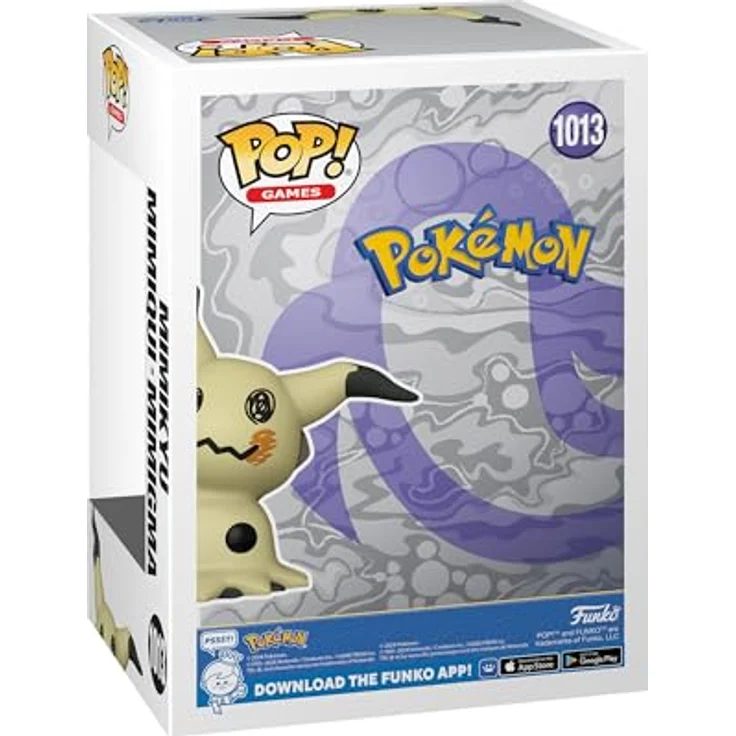 Funko POP! Games: Pokemon - Mimikyu - Mimigma Vinyl-Sammelfigur - Geschenkidee - Offizielle Handelswaren - Sammlergröße 9,5 cm - Premium Vinyl Material – Bild 3