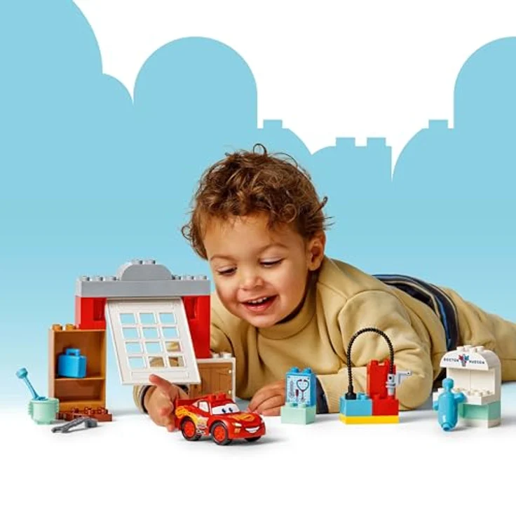 LEGO DUPLO Disney™ 10456 McQueens Besuch in Docs Werkstatt, Spielset mit 35 Teilen, mehrfarbig – Bild 6