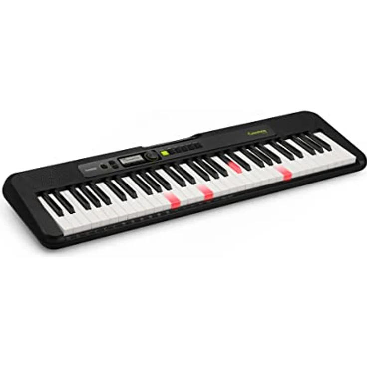 Casio LK-S250, Keyboard mit 61 anschlagdynamischen Leuchttasten, Schwarz, inklusive Step Up Lesson Funktion und Dance Music Mode – Bild 3