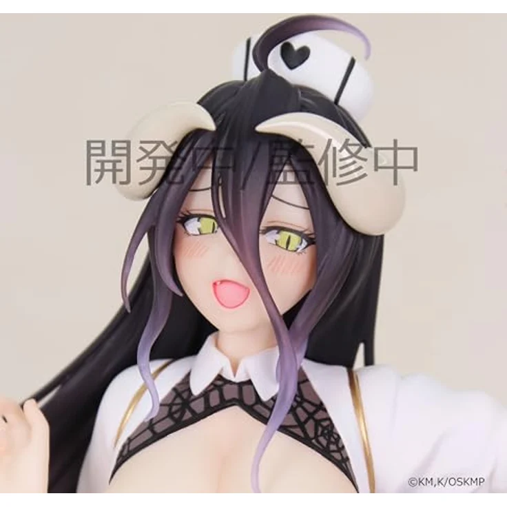 System Service Overlord Vivit PVC Statue Albedo Nurse Ver. 18 cm, detailreiche Sammelfigur in bedruckter Box – Bild 6