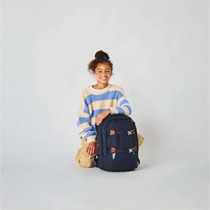 Satch satch Pack Schulrucksack, Nordic Blue, neu und OVP – Bild 9