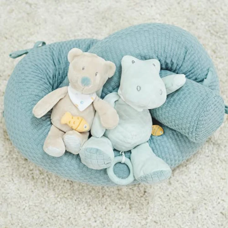 Nattou Spieluhr Romeo, Jules&Sally, Bär Jules - Musikalisches Kuscheltier für süße Träume in sanften Farben – Bild 5