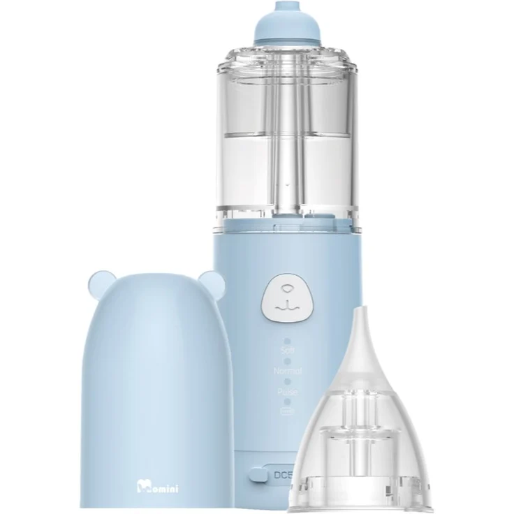 Momini Automatic Irrigator And Aspirator 2 in 1 NanoFlush, elektrischer Nasensauger für Kinder
