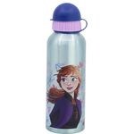 Stor Wiederverwendbare Aluminiumflasche DE 530 ml Frozen Snow Tale, BPA-frei, offizielles Lizenzprodukt