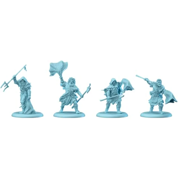 CMON A Song of Ice & Fire - Crannogmen Bog Devils, Erweiterung für Tabletop-Spiel mit 12 Miniaturen und Sonderregelkarten – Bild 4