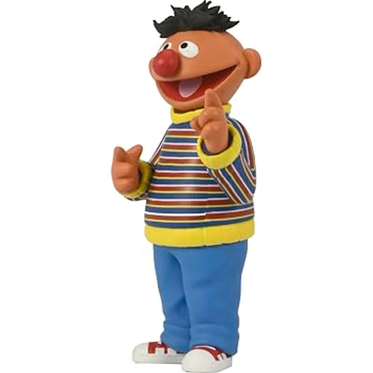 NECA Sesamstraße Toony Classics Actionfigur Ernie, 15 cm, Sammelfigur – Bild 4