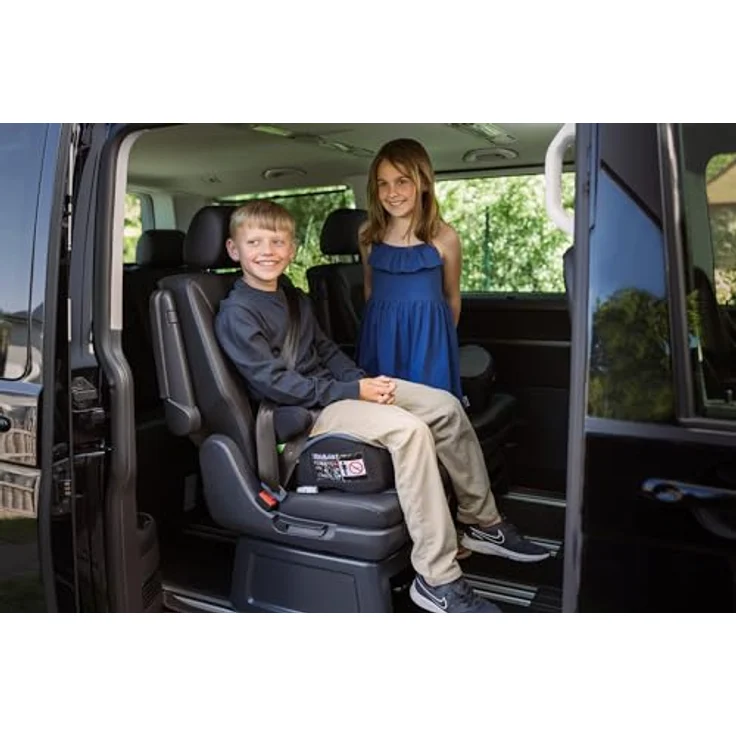 Osann Junior Isofix i-Size, Kindersitzerhöhung ab 126 cm, komfortable Sitzerhöhung mit Armlehnen, waschbare Bezug für Kinder von 7 bis 12 Jahren – Bild 8