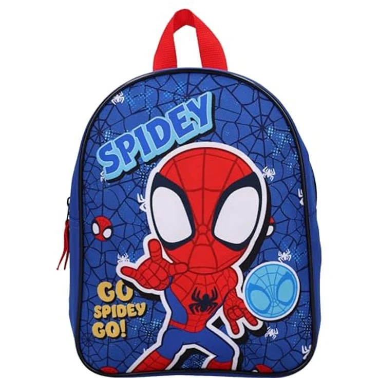 Disney Rucksack Spidey Horizon Hero, Kindergartenrucksack, 29x22x9 cm, leicht verstellbar und tragbar – Bild 2