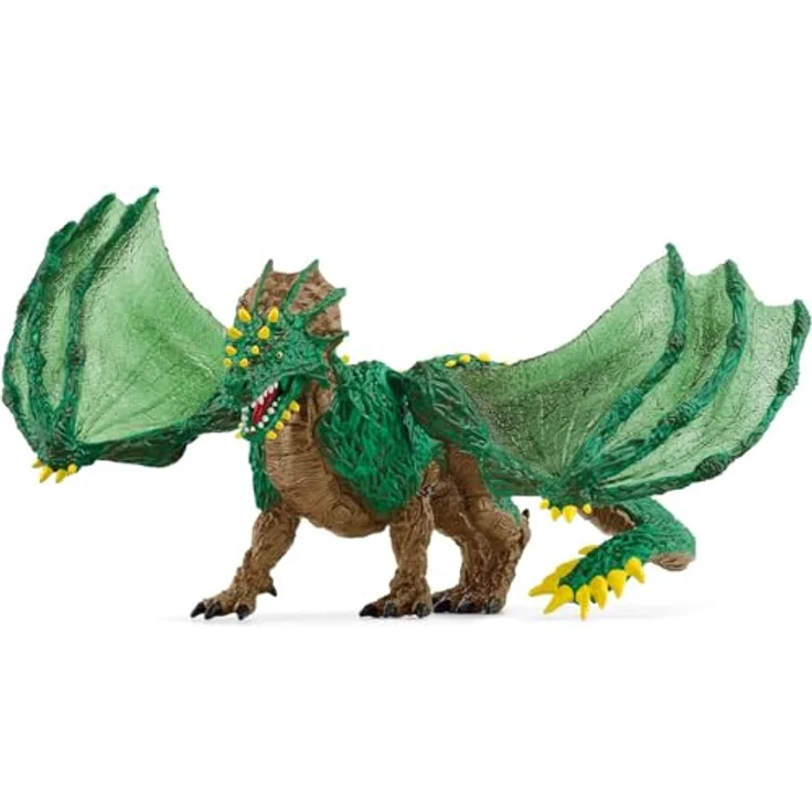 Schleich Dschungeldrache - Eldrador Creatures (70791) mit beweglichen Flügeln, ca. 28,3 x 17,2 x 11,1 cm – Bild 3