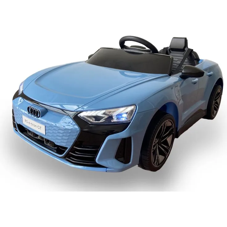 schnaeppchenmeile-online Kinder Elektroauto Audi RS e-tron GT, 2 Motoren, 12V Akku, Fernbedienung, Audio mit Musikmodul, für Kinder bis 4 Jahre