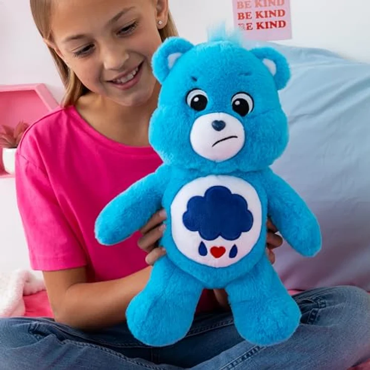 Care Bears 14 Zoll Grumpy Bear Plüschtier mit Münze – Bild 5