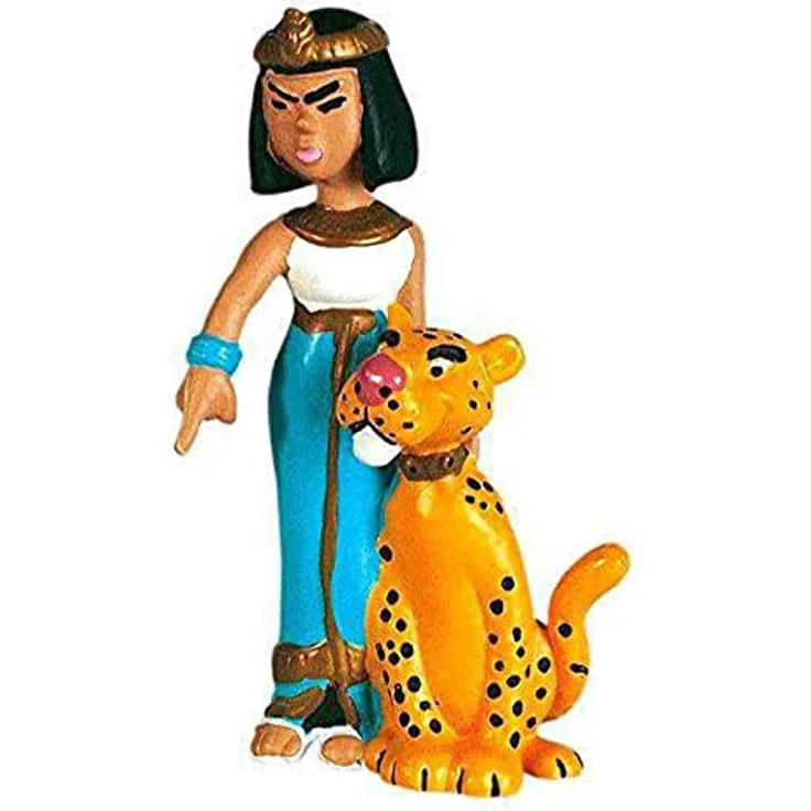 Asterix: Figur Kleopatra mit Leopard – Bild 2