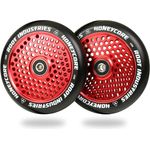 Root Industries Honeycore Stunt-Scooter Rolle 120mm Rot/PU Schwarz - 2er Pack, Leichtgewichtig, Abec 11 Kugellager