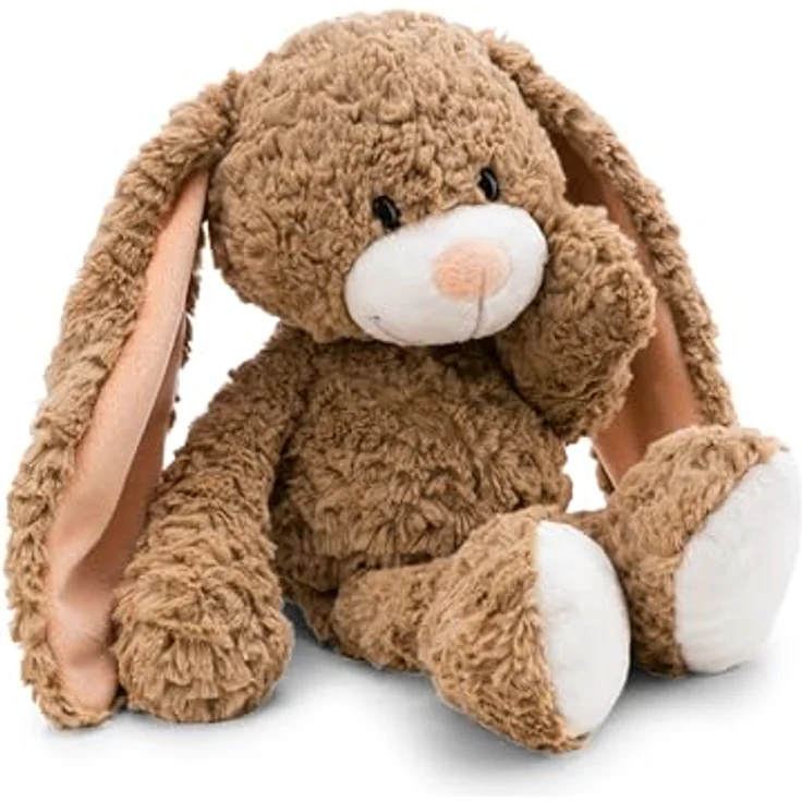 NICI Hase Lopino 25cm, braun - Weiches Plüschtier mit überlangen Schlappohren und einzigartiger Körperform, ideal zum Kuscheln & Spielen, tolle Geschenkidee für Kinder & Erwachsene | 62314 – Bild 1