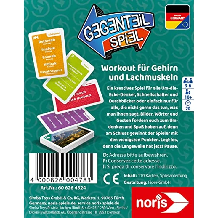 Gegenteil Kartenspiel – Bild 3